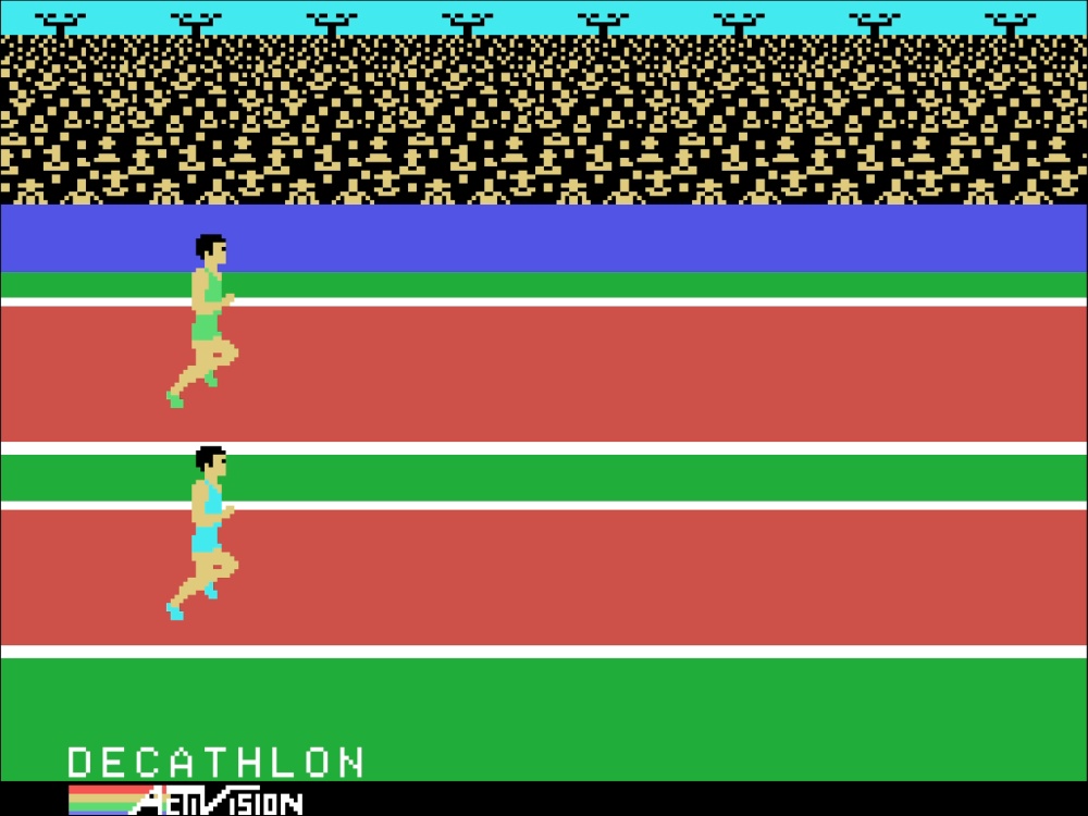 Title Screen of Activision Decathlon for Colecovision